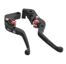 Load image into Gallery viewer, Evotech  Folding Clutch and Brake Lever set for Ducati Scrambler and  Ducati Monster.