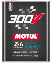 गैलरी व्यूवर में इमेज लोड करें, Motul 300V 24h LE MANS 10W60 Synthetic-ester Racing Oil