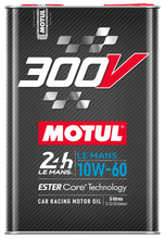 गैलरी व्यूवर में इमेज लोड करें, Motul 300V 24h LE MANS 10W60 Synthetic-ester Racing Oil