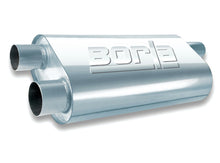 Load image into Gallery viewer, Borla Universal Oval Transverse 2.5in Inlet/Outlet 19in x 10.25in x 5.5in Turbo XL Muffler