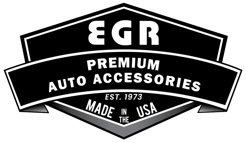 EGR 07+ Jeep Wrangler (Fronts Only) In-Channel Window Visors - Set of 2 (565151)
