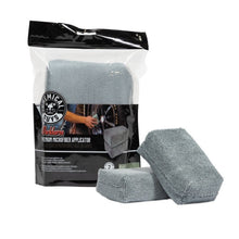 Load image into Gallery viewer, Chemical Guys Workhorse Premium Microfiber Applicator - 5in x 3in x 1.5in - Gray - 2 Pack (P24)