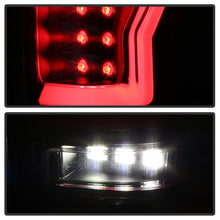 Laden Sie das Bild in den Galerie-Viewer, Spyder 04-08 Ford F-150 Projector Tail Lights - Light Bar DRL LED - Black ALT-YD-FF15004V2-LBLED-BK