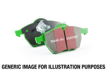 Load image into Gallery viewer, EBC 10-11 Fiat 500 1.4 (Bosch Calipers) Greenstuff Front Brake Pads