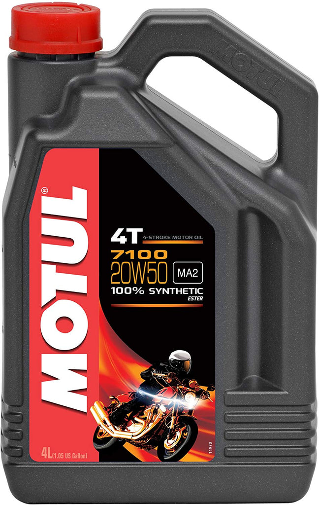 Motul Motorcycle Engine Oil 7100 20W50 4T - 2to4wheels