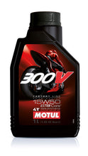 Load image into Gallery viewer, MOTUL 300V FACTORY LINE ROAD RACING ENGINE OIL 15W50