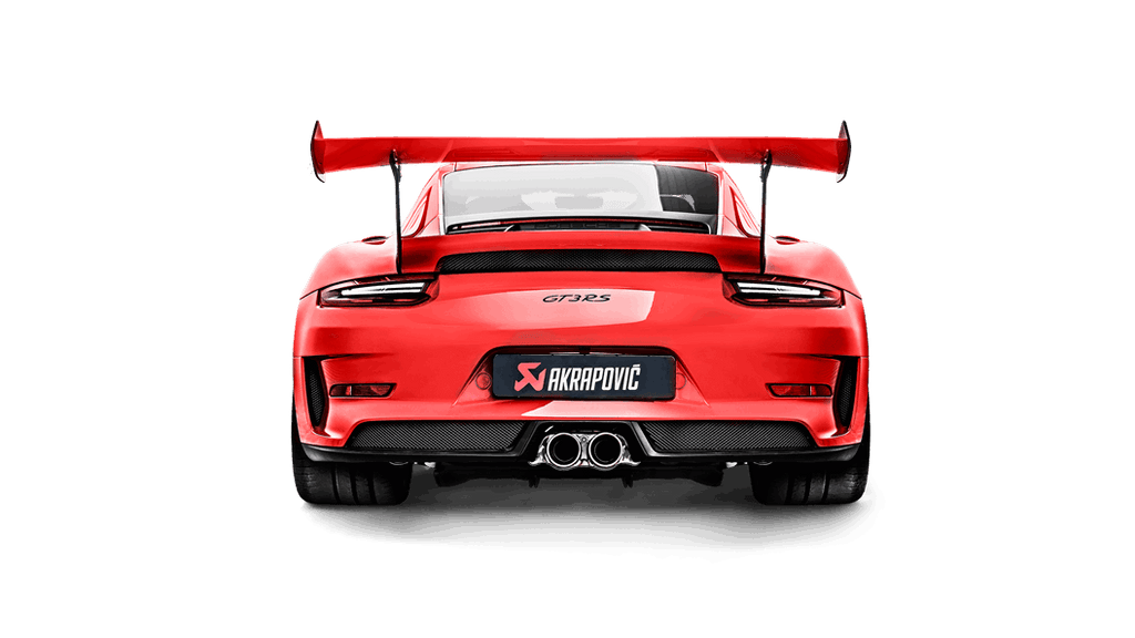 Akrapovic Slip-On Race Line (Titanium) w/o Tail Pipe Set for 2018-20 Porsche 911 GT3 (991.2) - 2to4wheels