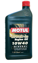 गैलरी व्यूवर में इमेज लोड करें, Motul 1QT Classic BREAK-IN OIL 10W40 (Part# mot2810QTA) - Single