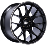 BBS CH-R 20x10.5 5x112 ET25 Satin Black Polished Rim Protector Wheel -82mm PFS/Clip Required