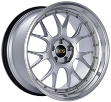 Load image into Gallery viewer, BBS LM-R 19x8.5 5x120 ET32 Diamond Silver Center Diamond Cut Lip Wheel -82mm PFS/Clip Required