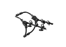 Load image into Gallery viewer, Thule Gateway Pro 3 Hanging-Style Trunk Bike Rack w/Anti-Sway Cages (Up to 3 Bikes) - Black