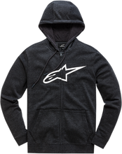 Load image into Gallery viewer, ALPINESTARS Ageless 2 Zip Hoodie - Black/White - XL 1038530521020XL