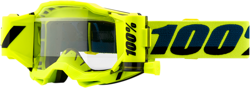 100% Accuri 2 Forecast Goggles - Fluo Yellow - Clear 50017-00002