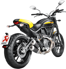 Load image into Gallery viewer, AKRAPOVIC Ducati Scrambler Titanium Muffler S-D8SO4CUBTBL/1