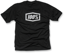 Load image into Gallery viewer, 100% 100% Icon T-Shirt - Black - Large 20000-00022