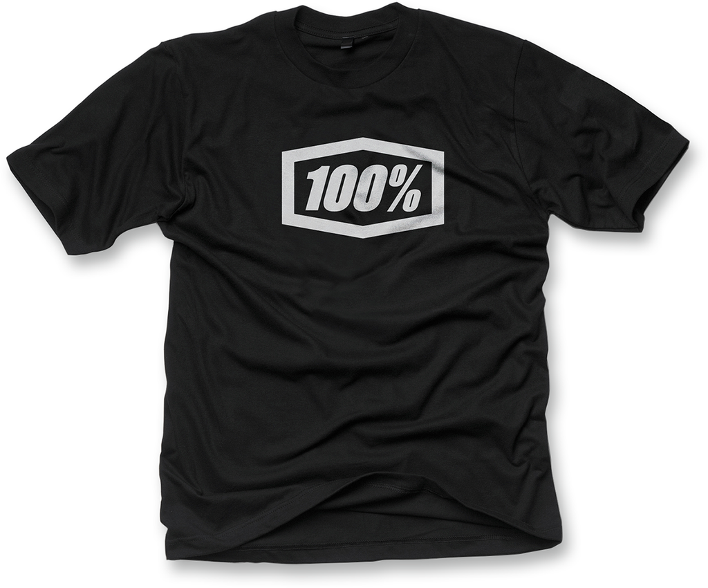 100% 100% Icon T-Shirt - Black - 2XL 20000-00024