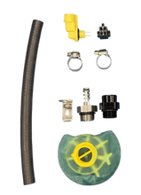 Laden Sie das Bild in den Galerie-Viewer, DeatschWerks DW650iL Series 650LPH In-Line External Fuel Pump Universal Install Kit