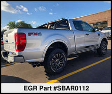 Cargar imagen en el visor de la galería, EGR 2019+ Ford Ranger Black Powder Coat S-Series Sports Bar (w/o Side Plates)