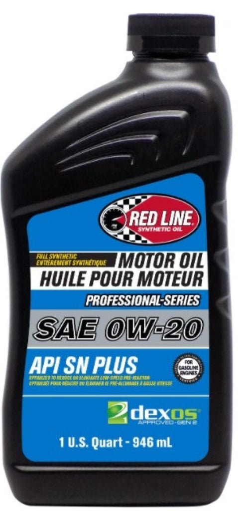 Red Line Pro-Series 0W20 DEX1G2 SN+ Motor Oil - Quart - Case of 12