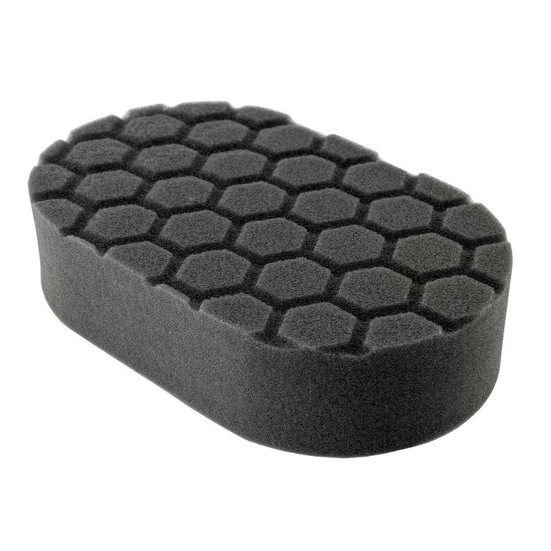 Chemical Guys Hex-Logic Finishing Hand Applicator Pad - Black - 3in x 6in x 1in (P24)