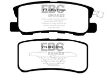 Load image into Gallery viewer, EBC 09+ Jeep Compass 2.0 (302mm Rear Rotors) Extra Duty Rear Brake Pads