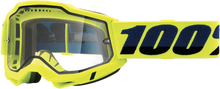 Load image into Gallery viewer, 100% Accuri 2 Enduro MTB Goggles - Fluo Yellow - Clear 50016-00003