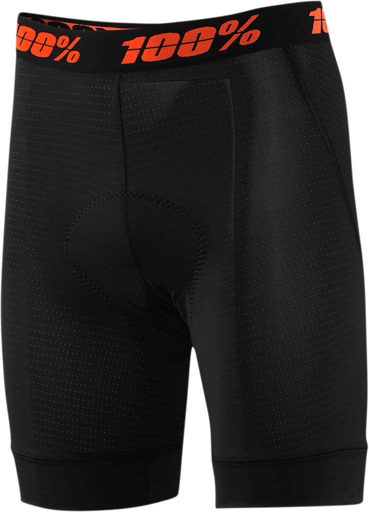 100% Youth Crux Liner Shorts - Black - US 28 40049-00003