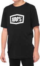 Load image into Gallery viewer, 100% Youth Icon T-Shirt - Black - XL 20001-00007