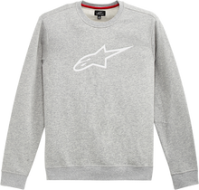 Carica l&#39;immagine nel visualizzatore di Gallery, ALPINESTARS Ageless Crew Fleece - Gray/White - Medium 1212513221126M