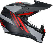 गैलरी व्यूवर में इमेज लोड करें, AGV AX9 Helmet - Refractive ADV - Matte Carbon/Red - XL 217631O2LY01410