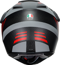गैलरी व्यूवर में इमेज लोड करें, AGV AX9 Helmet - Refractive ADV - Matte Carbon/Red - XL 217631O2LY01410