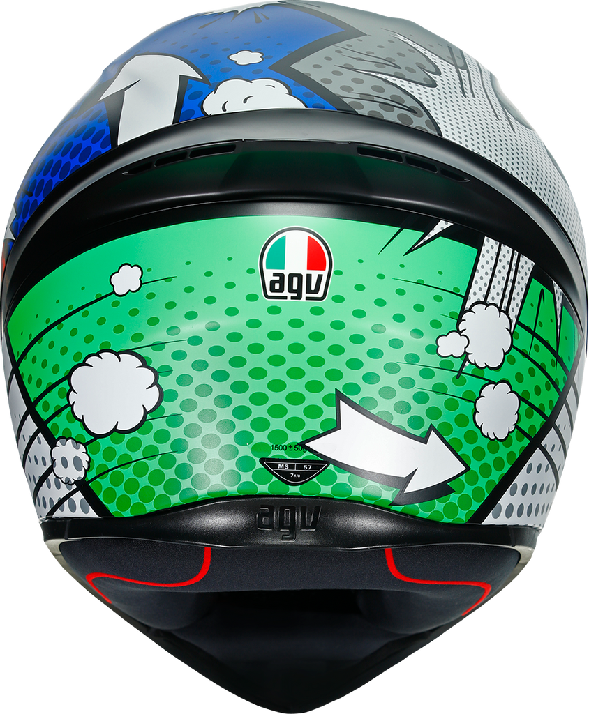 AGV K1 Helmet - Bang - Matte Italy/Blue - Small 210281O2I005905