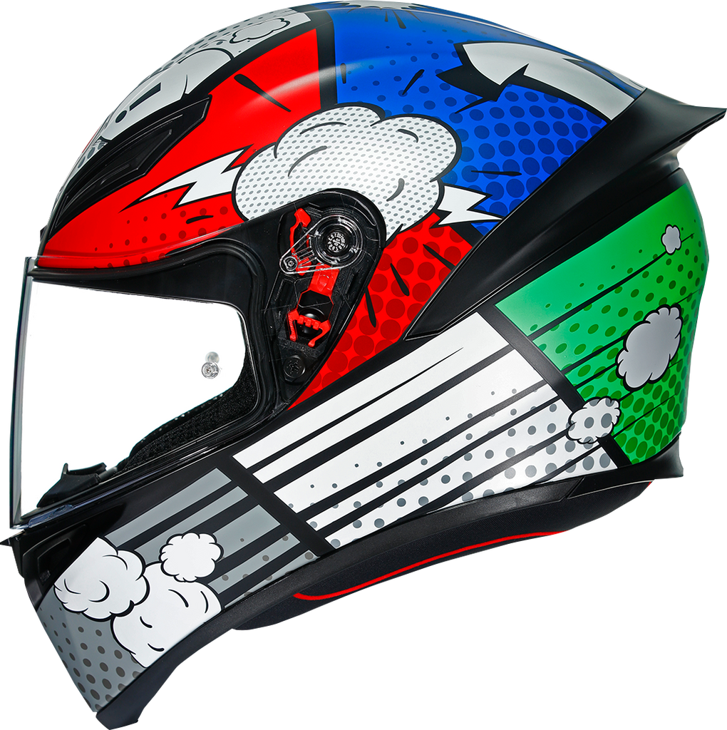 AGV K1 Helmet - Bang - Matte Italy/Blue - Small 210281O2I005905