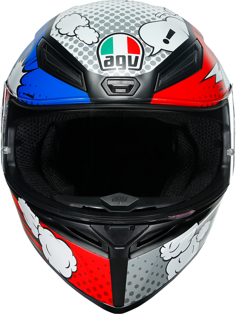 AGV K1 Helmet - Bang - Matte Italy/Blue - Small 210281O2I005905