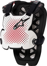 Load image into Gallery viewer, ALPINESTARS A-1 Pro Chest Protector - White/Black/Red - XL/2XL 6700123213XL2X