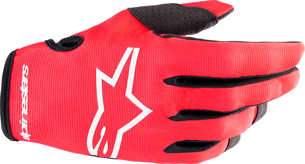 ALPINESTARS Radar Gloves - Red/White - Large 3561823-3120-L
