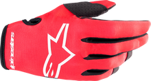 Cargar imagen en el visor de la galería, ALPINESTARS Radar Gloves - Red/White - Medium 3561823-3120-M