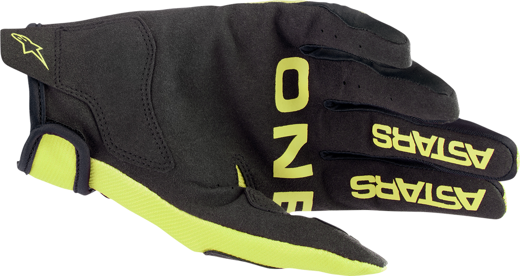 ALPINESTARS Radar Gloves - Yellow/Black - 2XL 3561823-551-2X