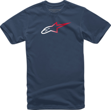 Load image into Gallery viewer, ALPINESTARS Ageless Fade T-Shirt - Navy - Large 1232-72202-70-L