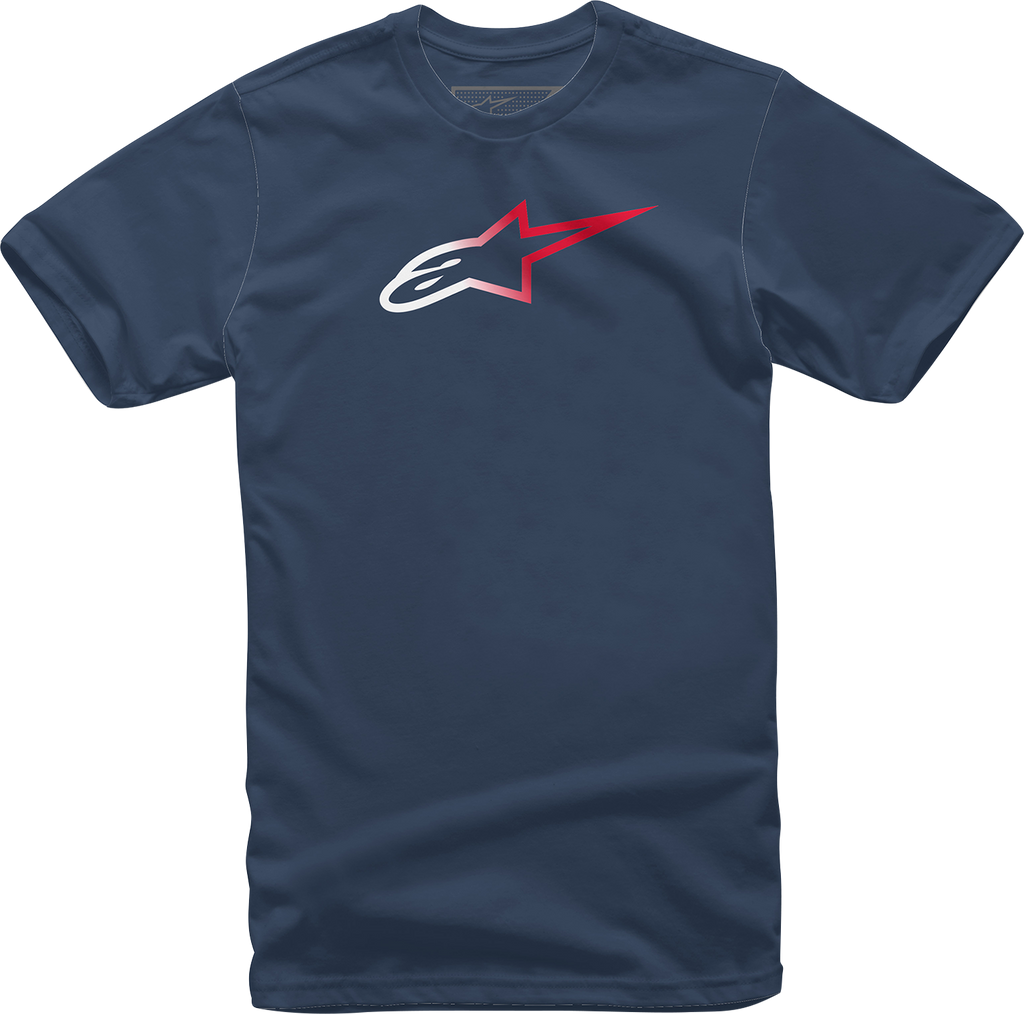 ALPINESTARS Ageless Fade T-Shirt - Navy - 2XL 1232-72202-702X