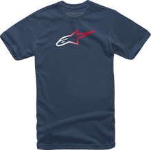 Cargar imagen en el visor de la galería, ALPINESTARS Ageless Fade T-Shirt - Navy - 2XL 1232-72202-702X