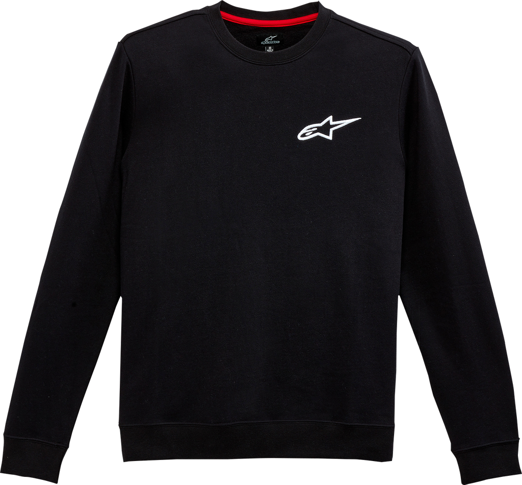 ALPINESTARS Ageless Crew Fleece - Black - Large 1232-51020-10-L