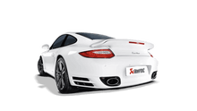 Cargar imagen en el visor de la galería, Akrapovic Slip-On Line (Titanium) w/ Titanium Tips for 2010-13 Porsche 911 Turbo / Turbo S (997 FL) - 2to4wheels