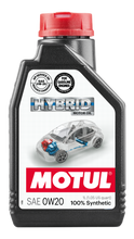 Load image into Gallery viewer, Motul 1L Hybrid Synthetic Motor Oil - 0W20 - Single