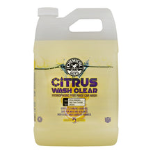 Carica l&#39;immagine nel visualizzatore di Gallery, Chemical Guys Citrus Wash Clear Hydrophobic Free Rinse Car Wash Soap - 1 Gallon (P4)