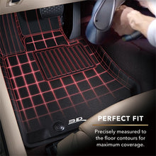 Load image into Gallery viewer, 3D MAXpider 2005-2012 Nissan Pathfinder/Xterra Kagu 2nd Row Floormats - Black