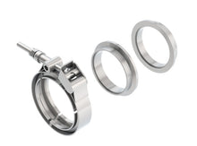 Load image into Gallery viewer, Borla Universal 2.25in Stainless Steel 3pc V-Band Clamp w/ Male and Female Flanges