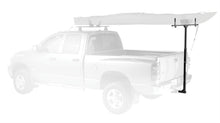 Charger l&#39;image dans la galerie, Thule Goalpost Hitch-Mounted Rooftop Kayak/Canoe/SUP Carrier for Pick-up Trucks - Black