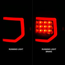 गैलरी व्यूवर में इमेज लोड करें, Anzo 07-11 Toyota Tundra Full LED Tailights Black Housing Smoke Lens G2 (w/C Light Bars)