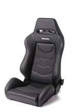 Load image into Gallery viewer, Recaro Speed V Passenger Seat - Black Leather/Cloud Grey Suede Accent